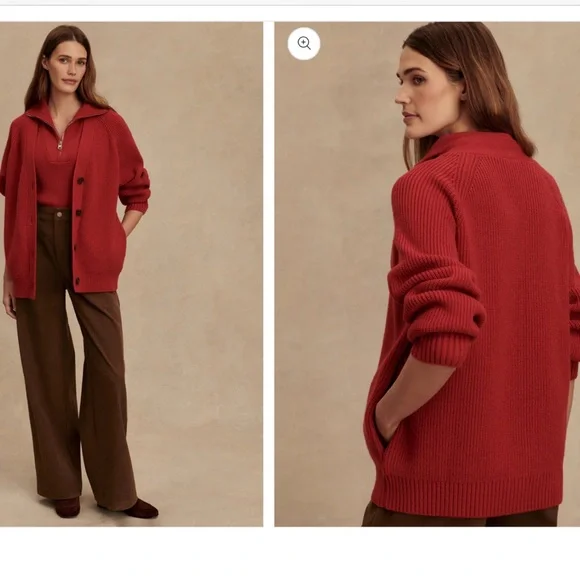 NWT Varley Sitges Button Through Cardigan Sweater Size XS - Picture 12 of 12